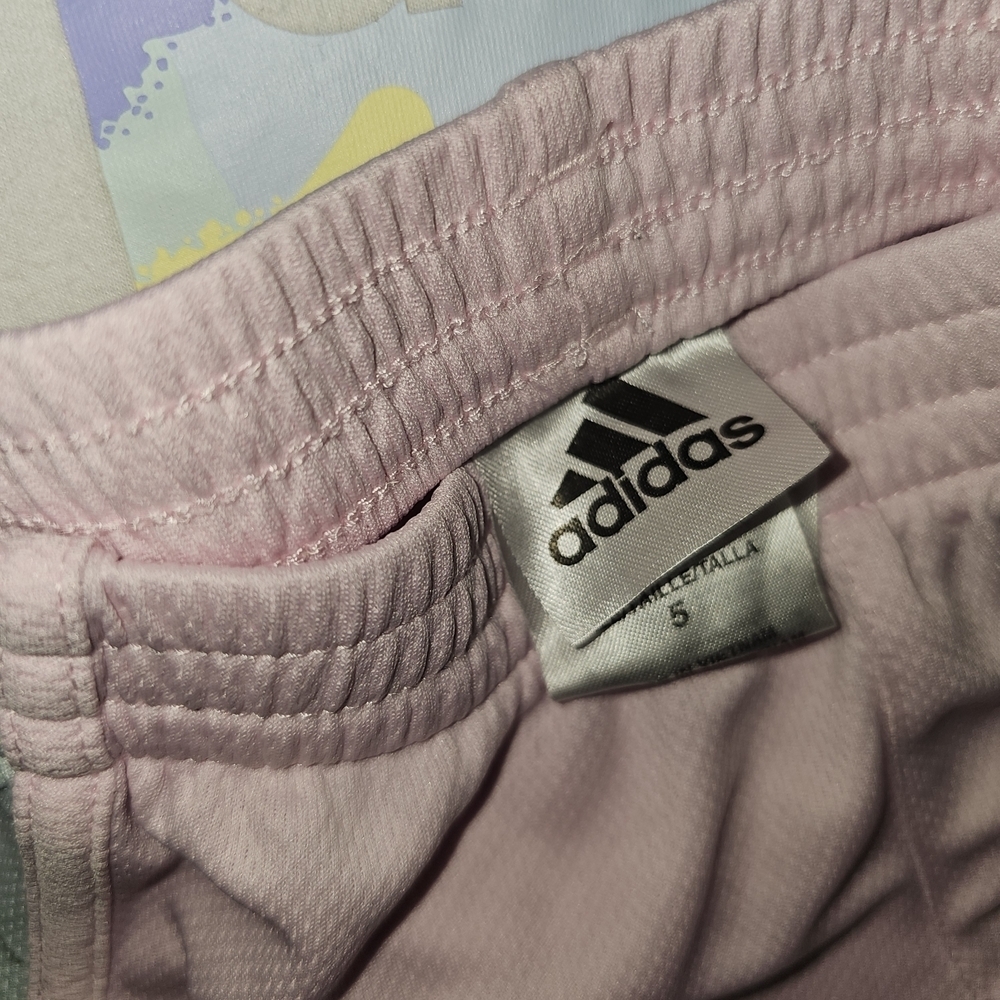Adidas Kids' Pastel Graphic Tee and Shorts Set - Picture 9 of 13